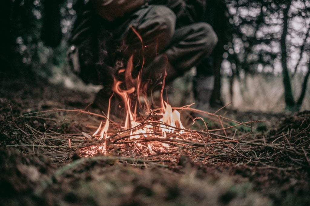 fire starter hiking essentials 1
