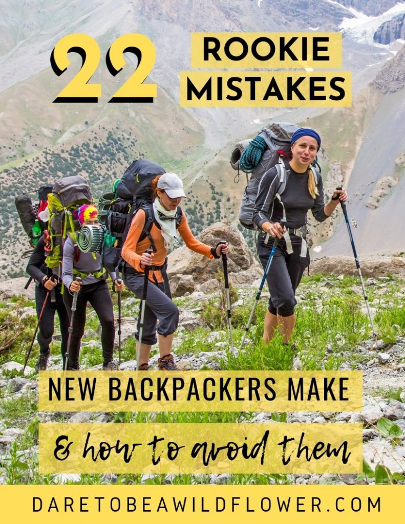 22 Rookie Mistakes New Backpackers Make and How To Avoid Them 14 rookie mistakes backpackers make and how to avoid them