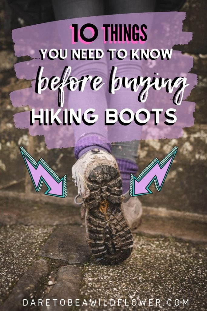 What To Look For In Hiking Boots: 10 Tips for Size, Fit & More! 3 tap the toe on the ground hiking boot