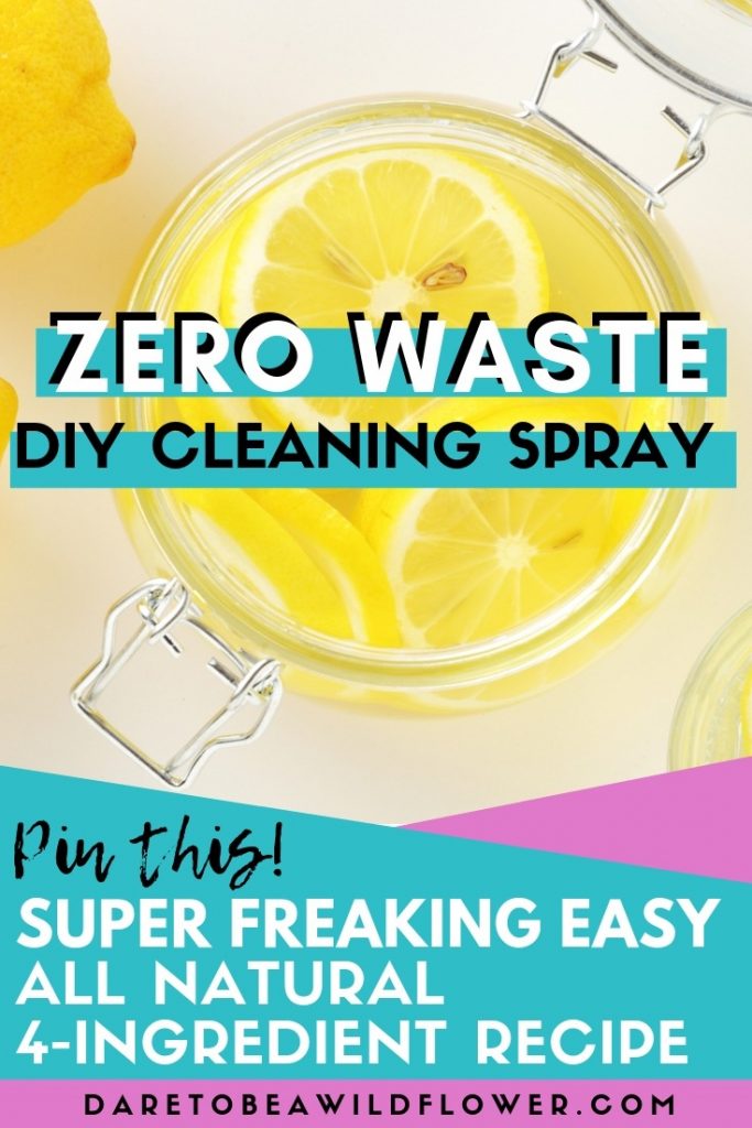 DIY Non-Toxic Citrus Multi-Purpose Cleaner Recipe 1 zero waste cleaner
