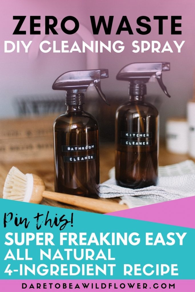 DIY Non-Toxic Citrus Multi-Purpose Cleaner Recipe 7 zero waste cleaning spray recipe