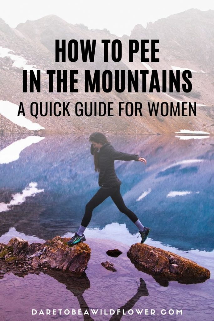 How to Pee Outside: A Mostly Serious Guide for Women 12 how to pee in the mountains if you're a girl