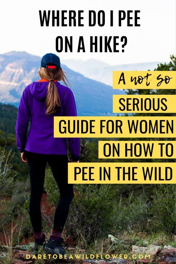 How to Pee Outside: A Mostly Serious Guide for Women 11 how to pee on a hike
