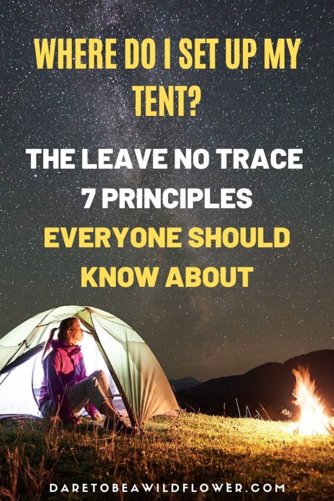 What are the Leave No Trace 7 Principles? 12 Where do I set up my tent? The Leave No Trace 7 Principles Everyone Should Know About.