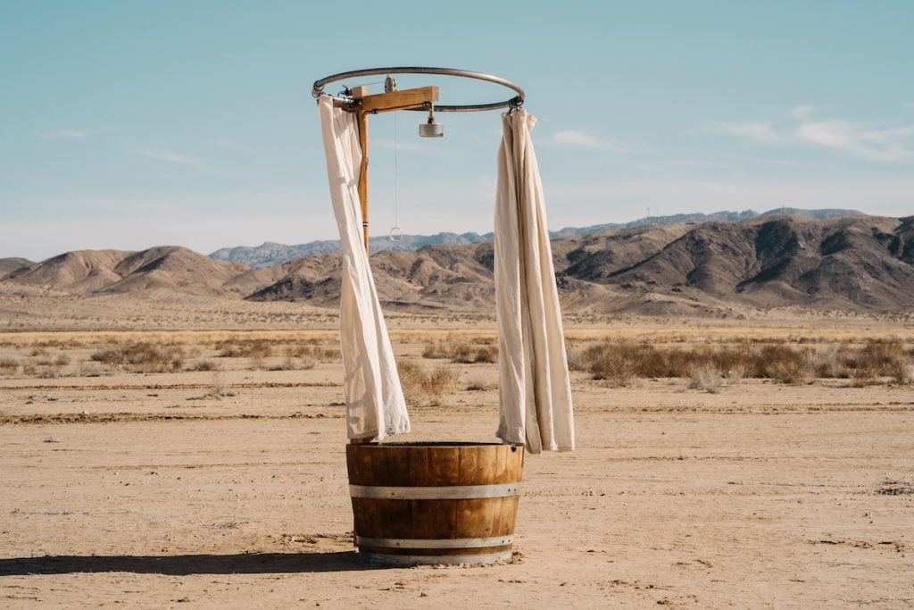 are there showers in joshua tree