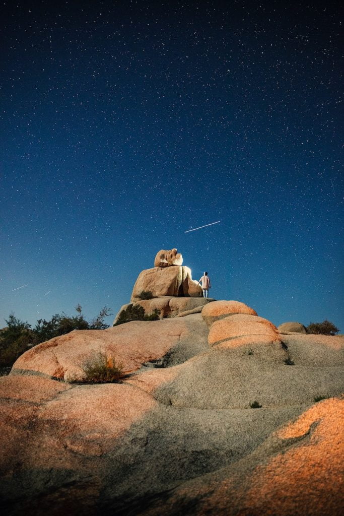 joshua tree meteor shower 1