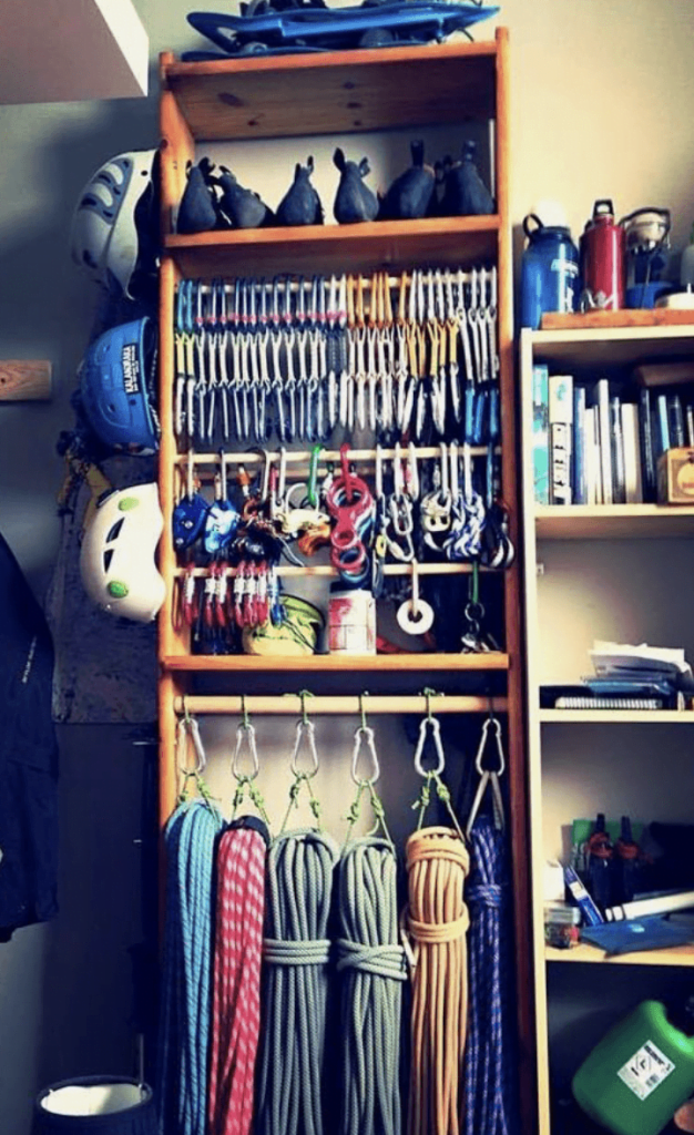 16 Things Climbers Can Do At Home When You'd (Obviously) Rather Be Rock Climbing 5 things climbers can do at home | organized rock climbing gear