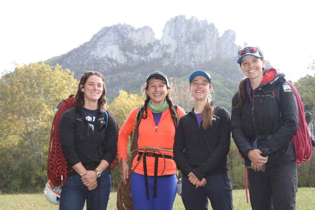 Outdoor Rock Climbing For Beginners: Gear, Safety, and Etiquette 5 female outdoor rock climbing guides | chicks with nuts