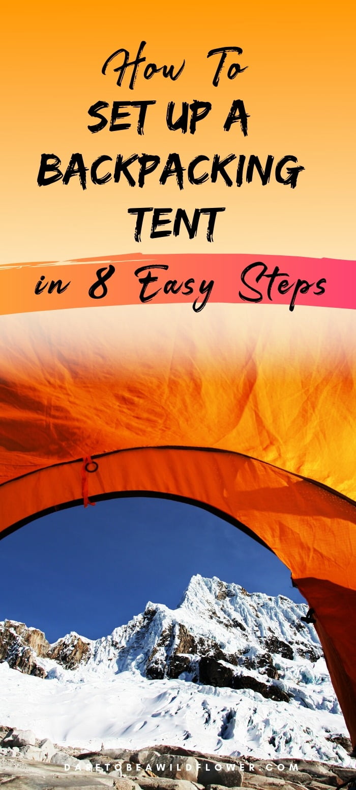 How To Put Up A Backpacking Tent By Yourself 8 Easy Steps how-to-put-up-a-backpacking-tent-by-yourself-8-easy-steps