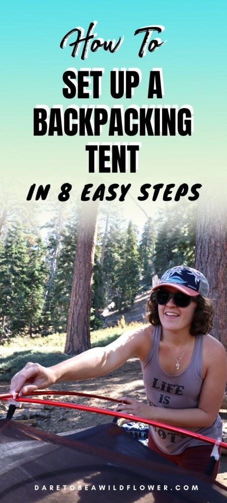 How To Put Up a Backpacking Tent By Yourself: 8 Easy Steps 10 How To Set Up A Backpacking Tent in 8 Easy Steps
