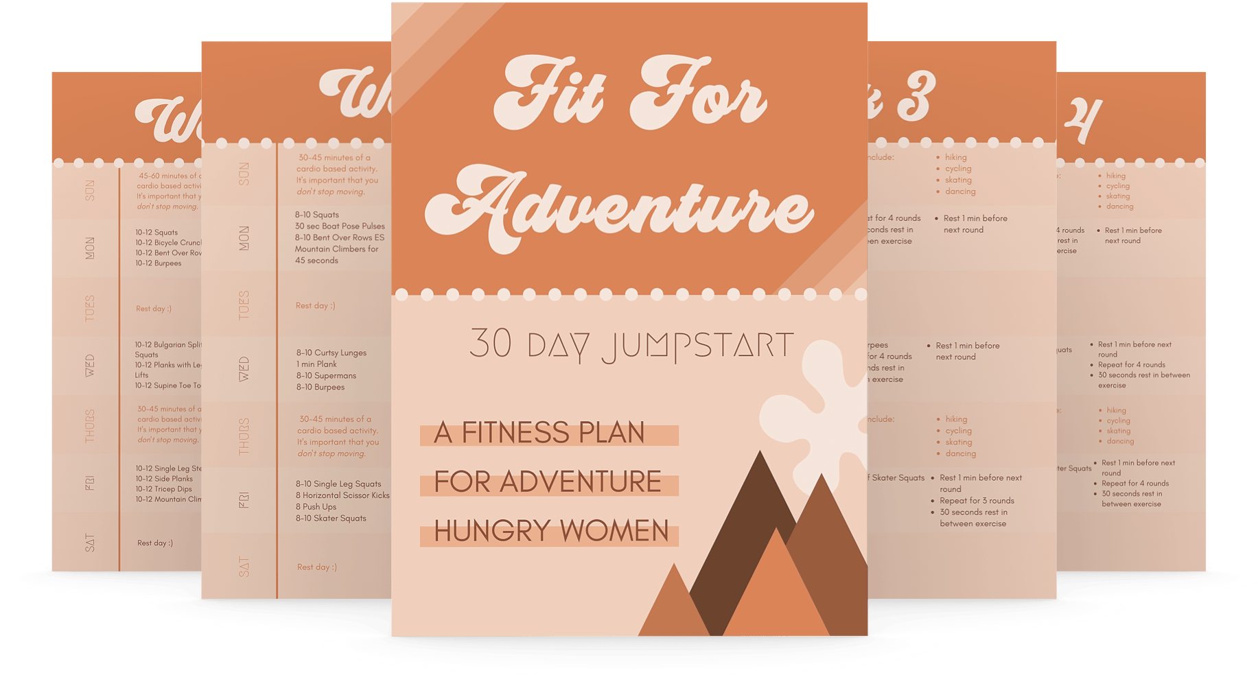 Fit For Adventure 4 Week Fitness Jumpstart