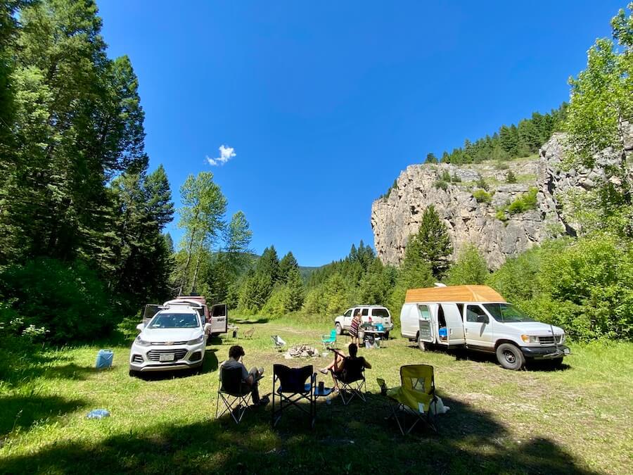 Is Vanlife Sustainable? 4 Nomad Campsite 2